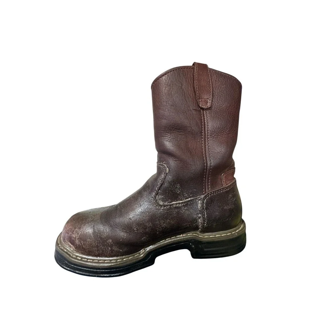 Wolverine Men's Buccaneer Steel Toe Waterproof Wellington Work Boot Size 10 M